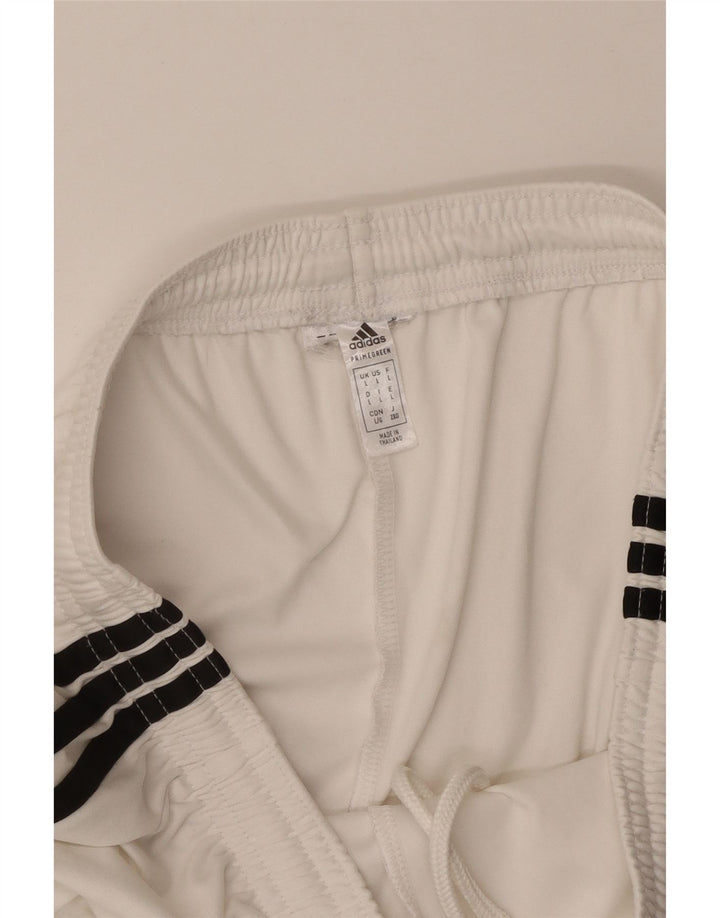 Pantaloni scurți sport Aeroready ADIDAS, mari, albi