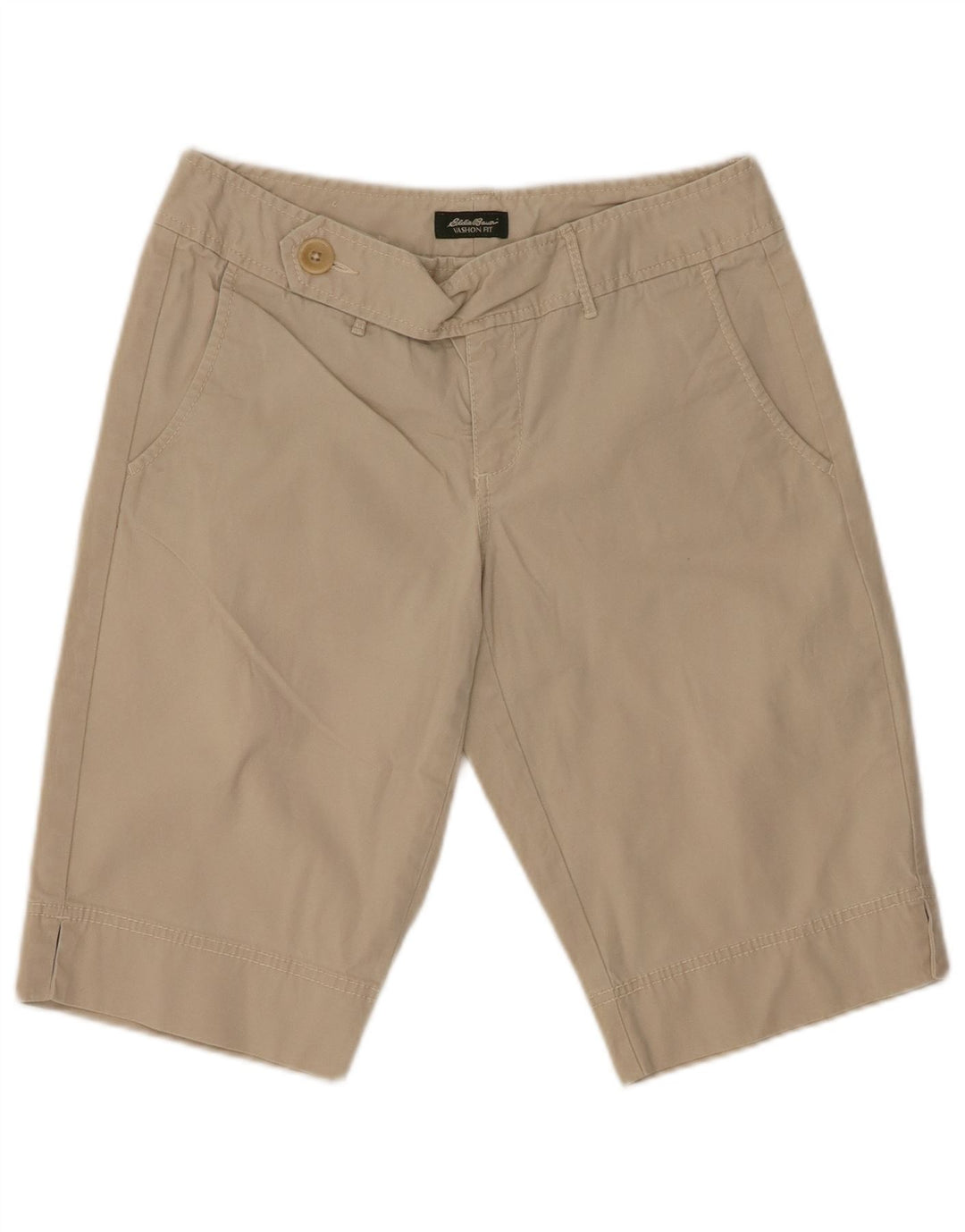 EDDIE BAUER Pantaloni scurti chino Vashon Fit pentru femei US 2 XS W28 bumbac bej