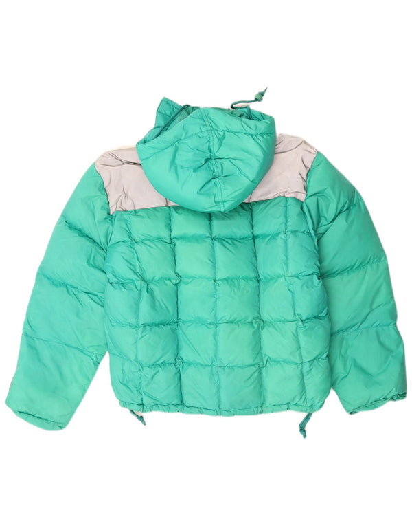 Jachetă căptușită cu glugă pentru bărbați INVICTA IT 48 Medium Turcoaz Colorblock Nylon