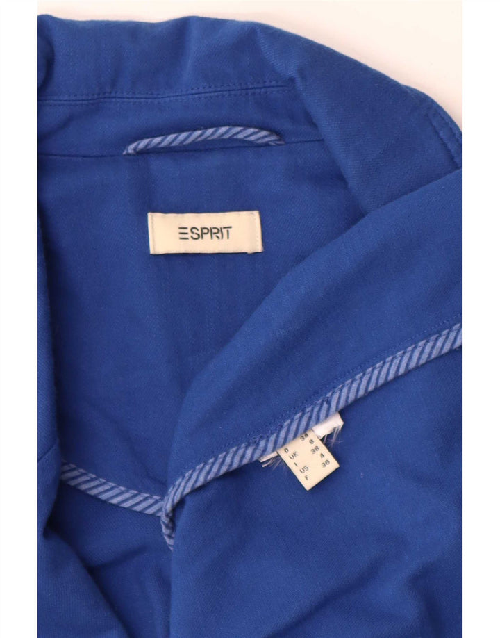 Sacou blazer supradimensionat pentru femei Esprit, UK 8, albastru mic
