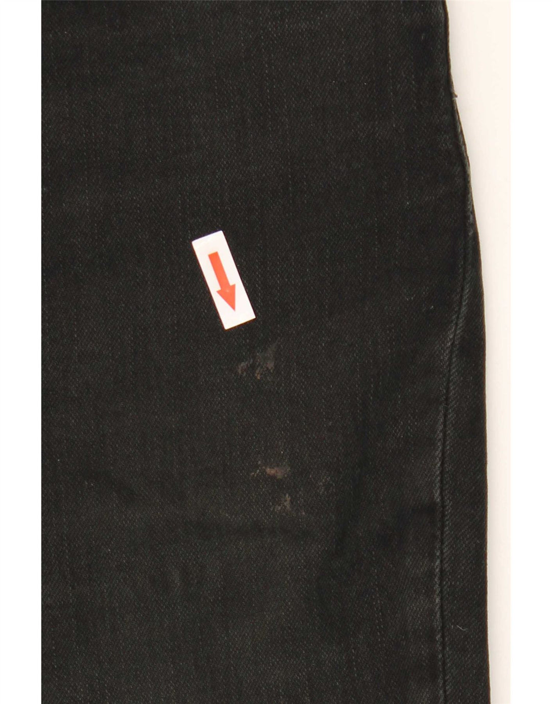 Blugi tăiați pentru bărbați Levi's W36 L25 bumbac negru