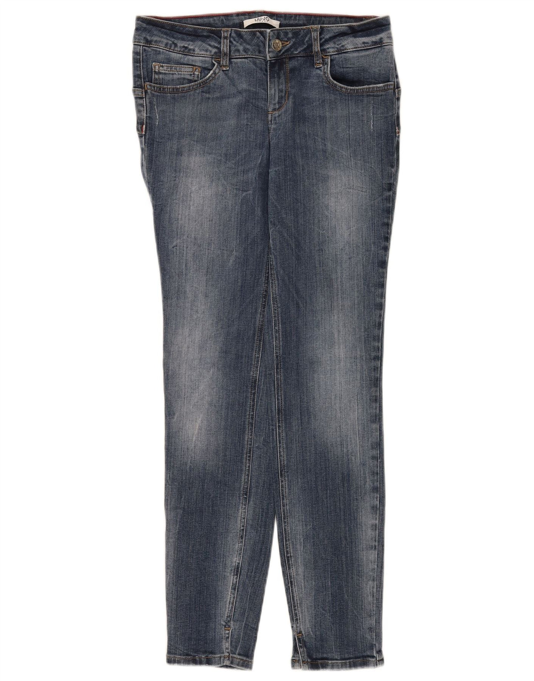 Blugi skinny pentru femei Liu Jo W28 L28 Albastru