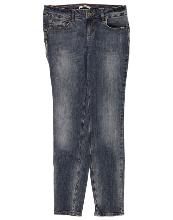 Blugi skinny pentru femei Liu Jo W28 L28 Albastru