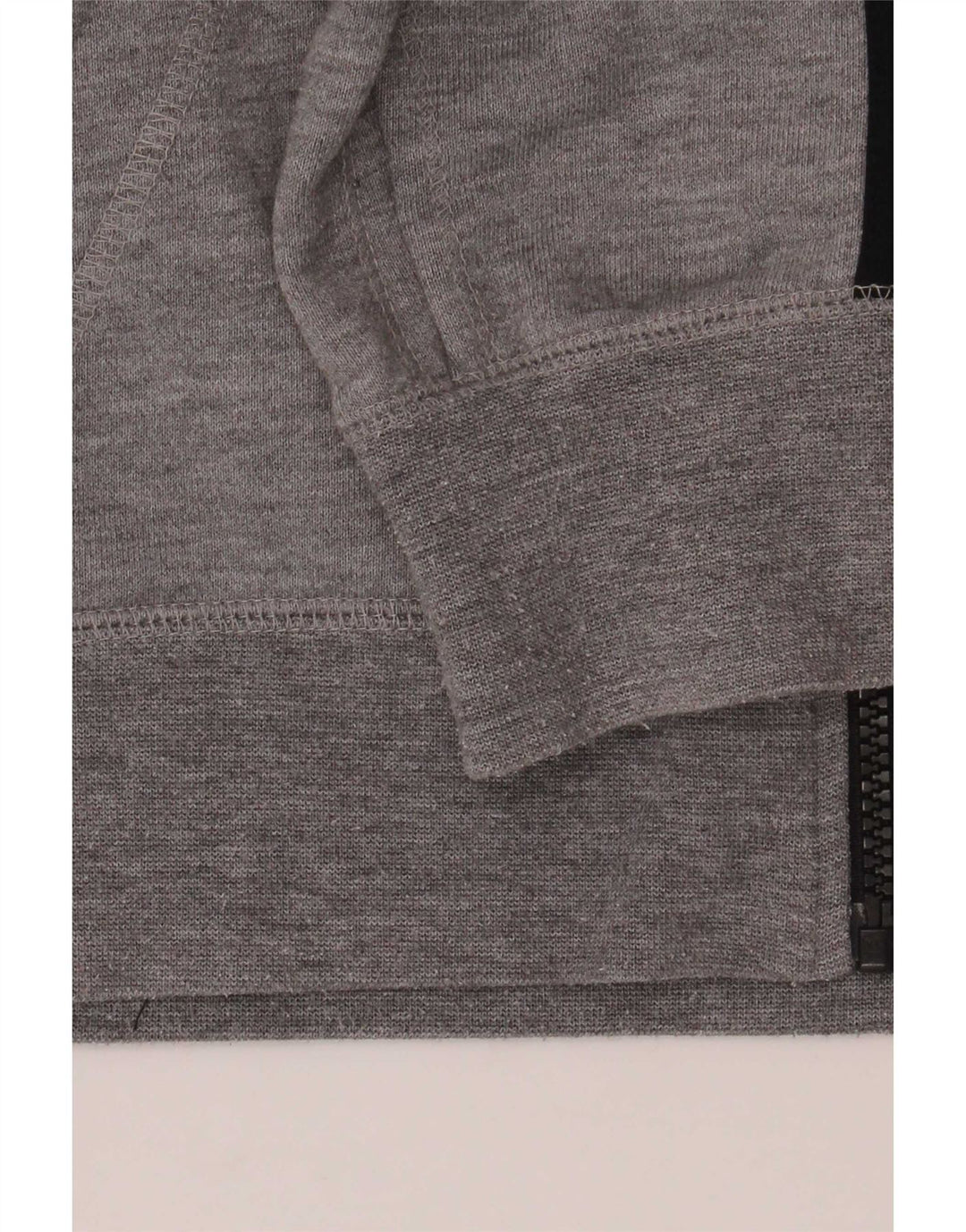 Pulover Adidas Climalite Zip pentru bărbați, poliester cu pături mici, gri