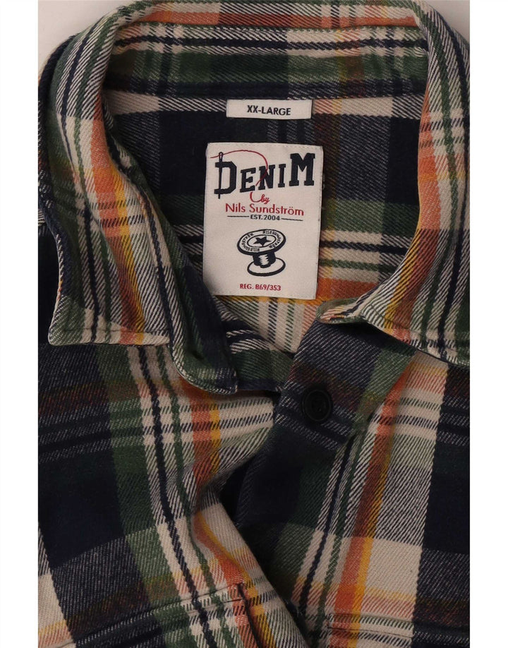 Cămașă de flanel pentru bărbați Nils Sundrstrom, 2XL, multicoloră