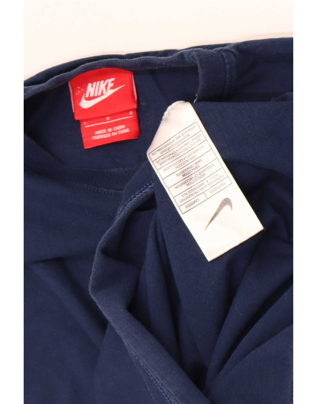 Tricou grafic Nike pentru bărbați Top mare din bumbac bleumarin