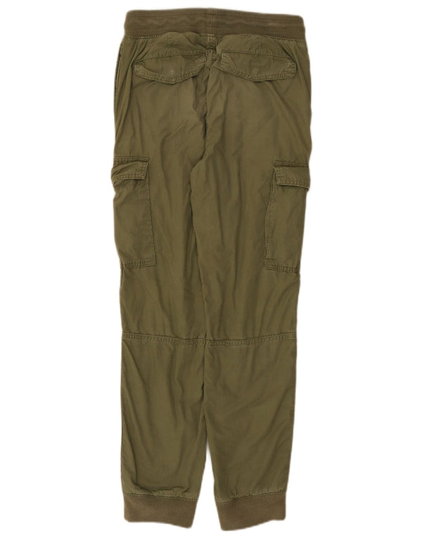 Gap Boys Joggers Pantaloni cargo 11-12 ani W26 L27 Verde Bumbac