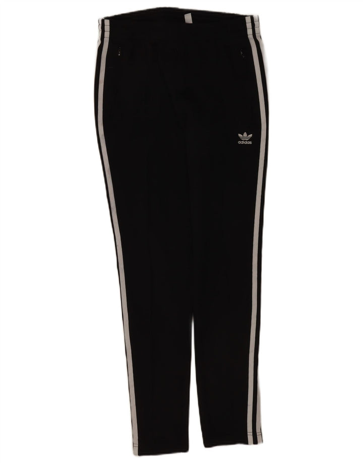 Pantaloni de trening Adidas pentru femei UK 8 Poliester negru mic