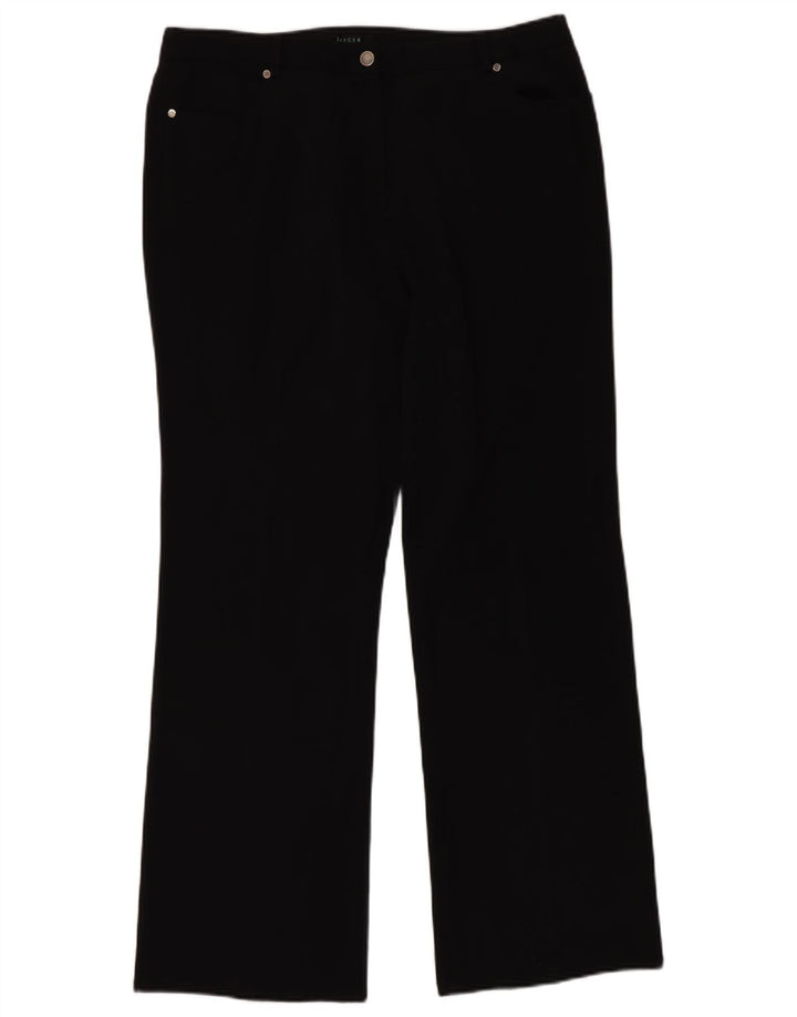 Pantaloni casual Jaeger pentru femei Bootcut W36 L32 negri