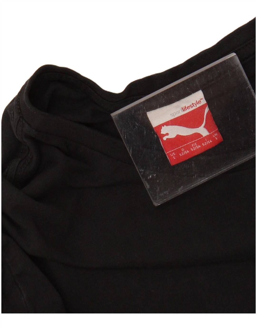Tricou grafic PUMA pentru bărbați Top mare negru