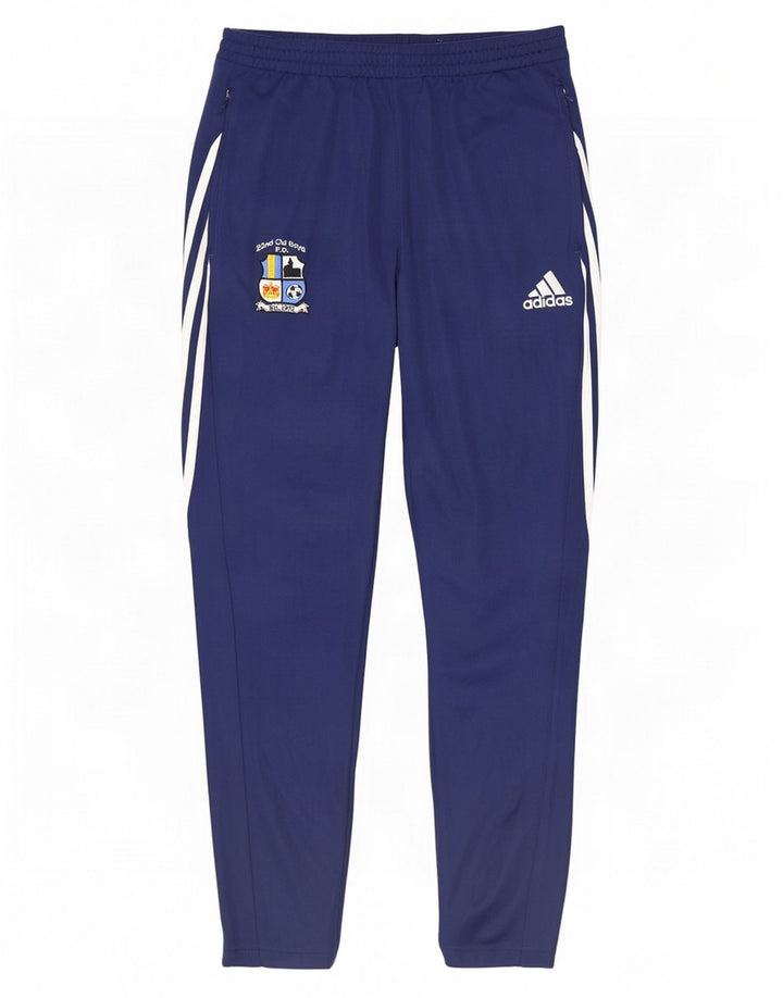 Pantaloni de trening Adidas Climalite pentru bărbați, mari, albastru, poliester