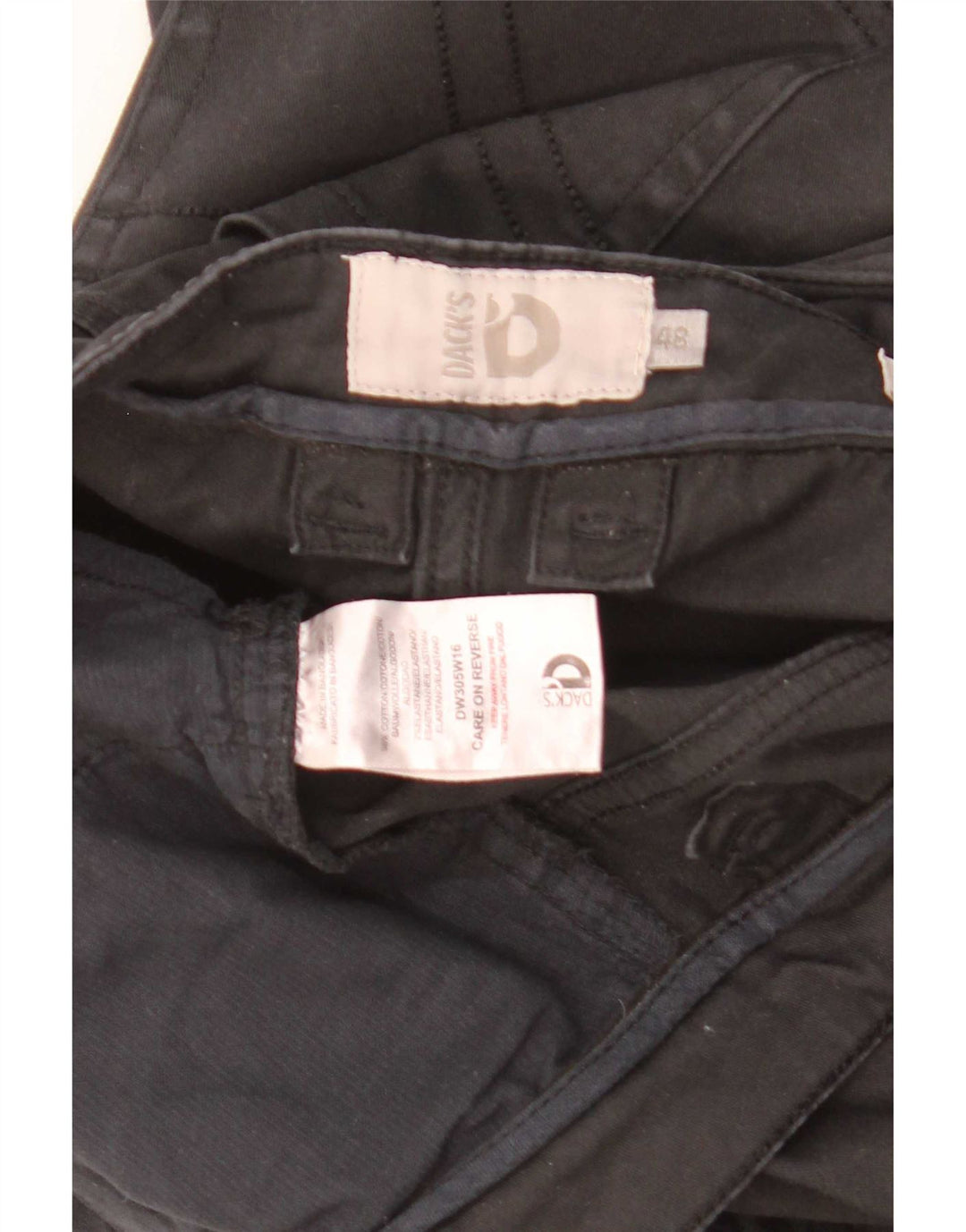 Blugi subțiri pentru femei Dack's W32 L29 bumbac negru