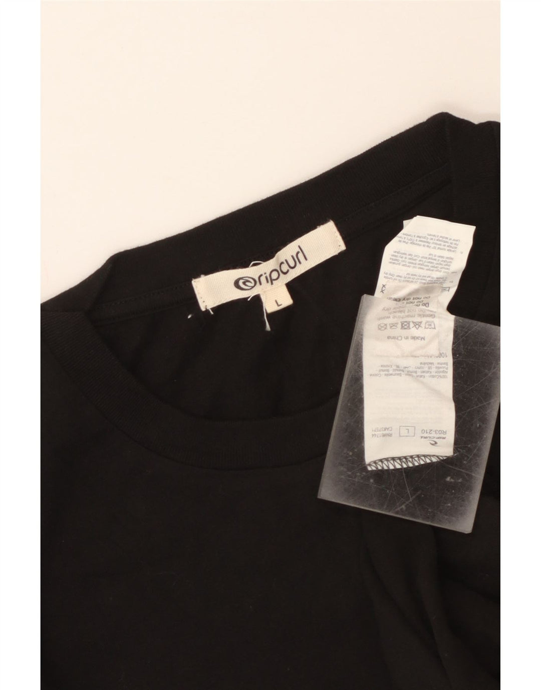 Tricou grafic pentru bărbați Rip Curl Top mare din bumbac negru