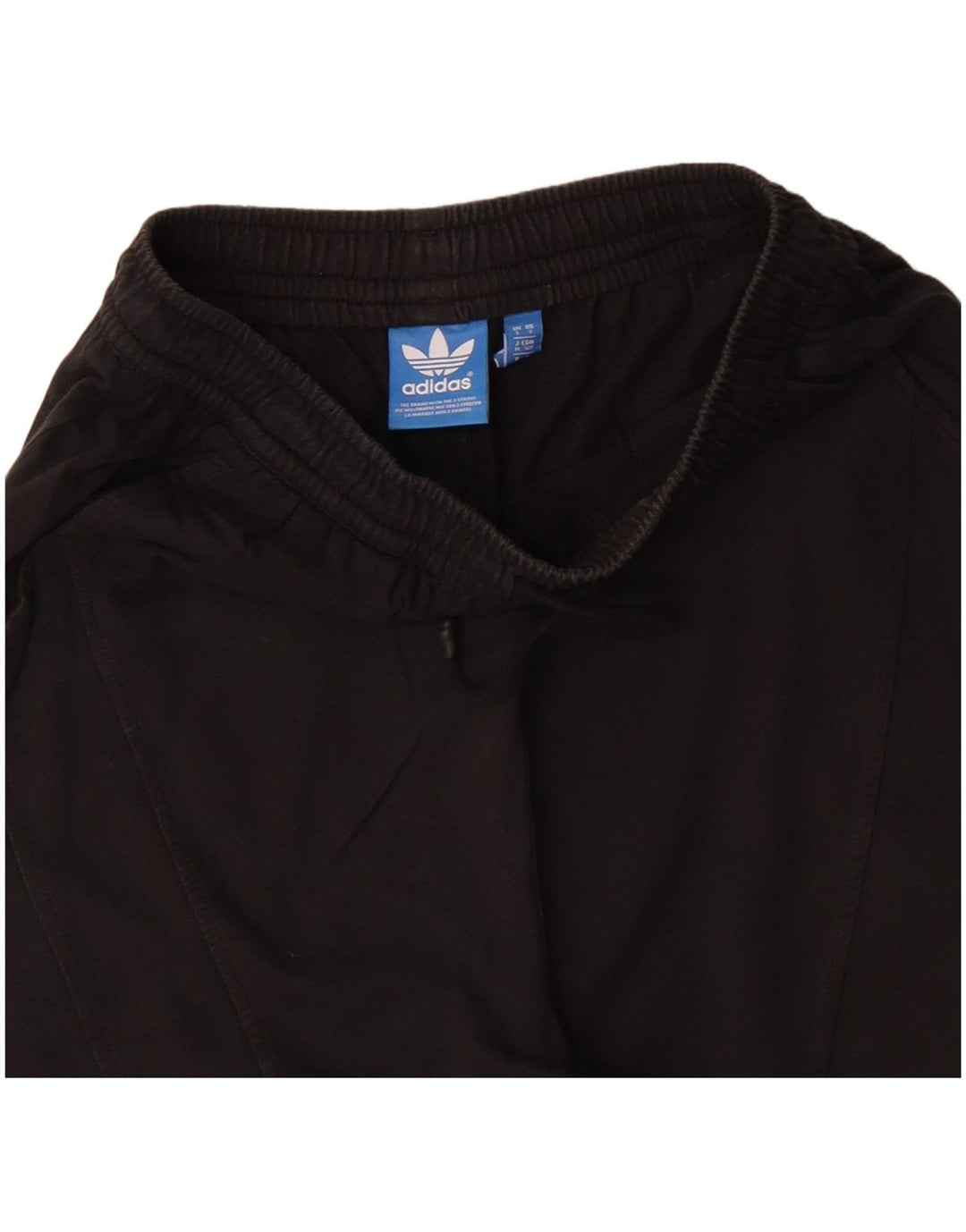 Pantaloni scurți sport ADIDAS pentru bărbați, bumbac negru mic