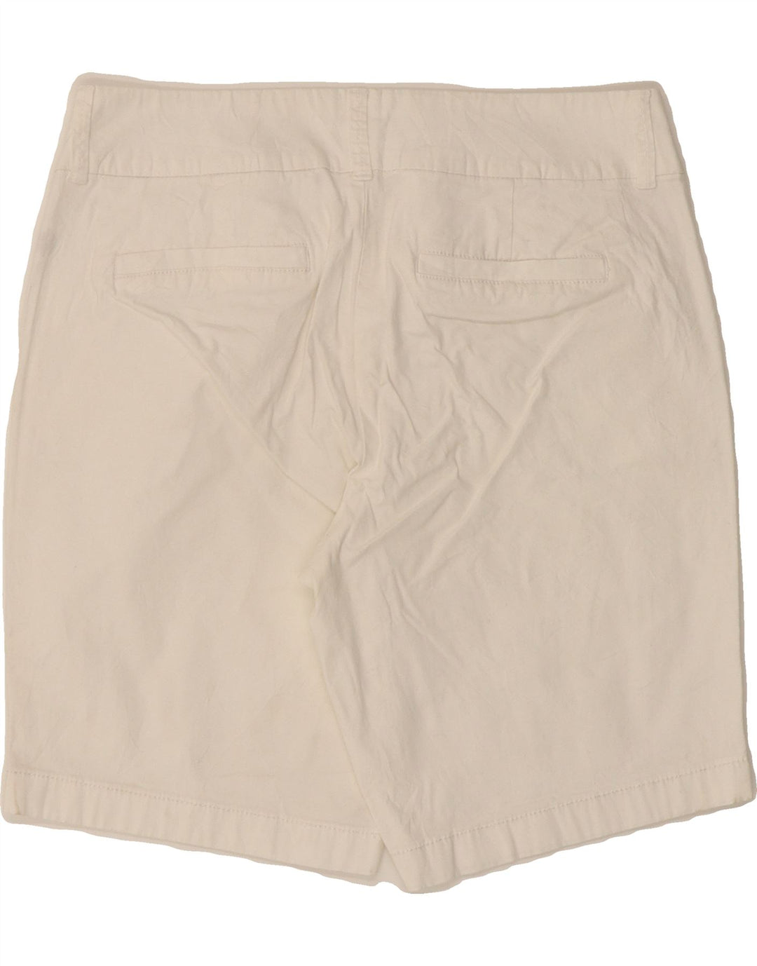 J. CREW Womens Chino Shorts US 6 Medium W32 White Cotton Vintage J. Crew and Second-Hand J. Crew from Messina Hembry 