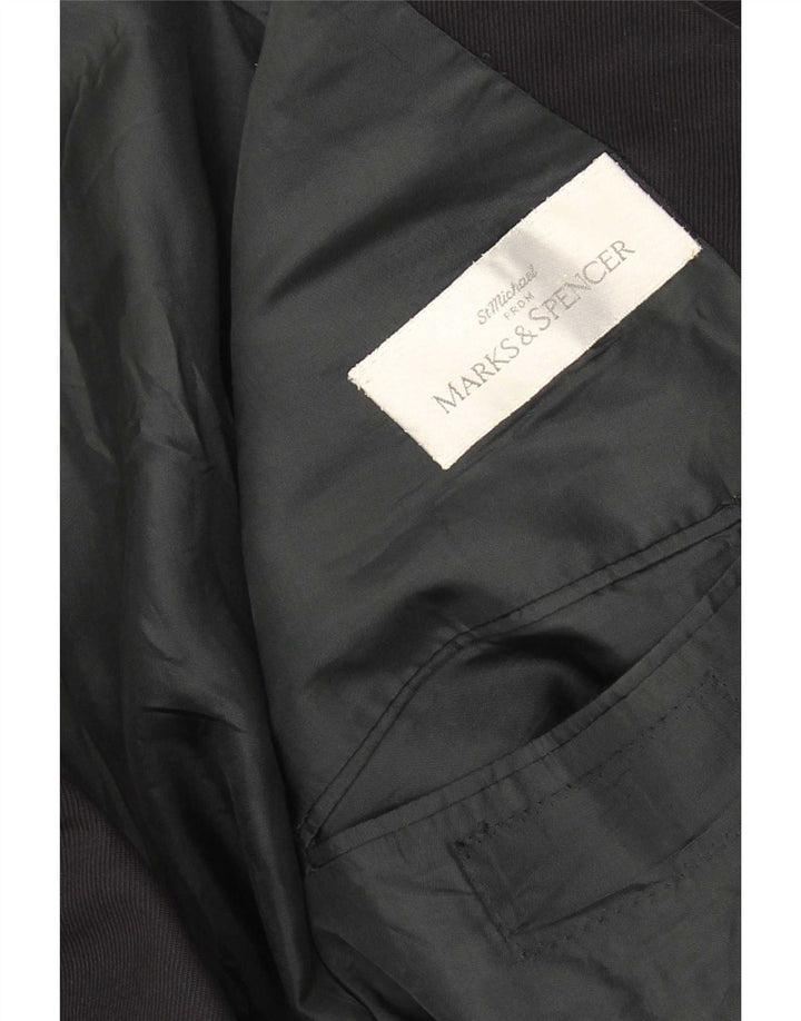 Marks & Spencer pentru bărbați St. Michael Blazer Jacket UK 40 Large Black