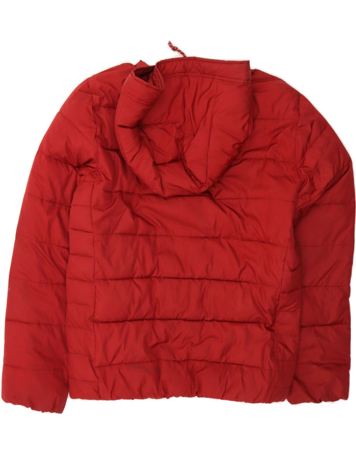 HOLLISTER Mens Padded Jacket UK 38 Medium Red Polyester Vintage Hollister and Second-Hand Hollister from Messina Hembry 