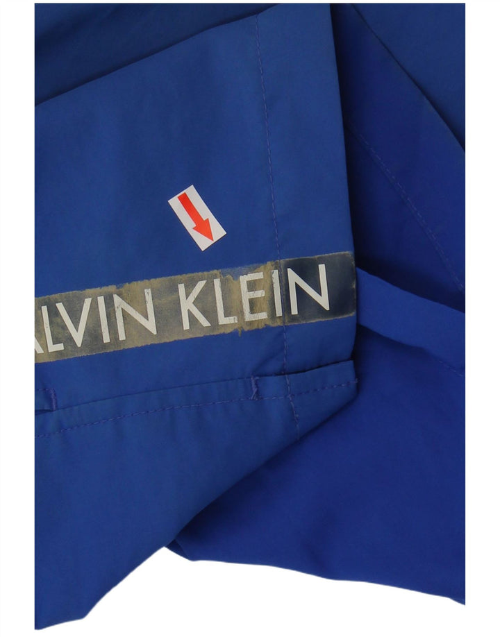 Pantaloni scurți de baie Calvin Klein pentru bărbați, albastru, poliester