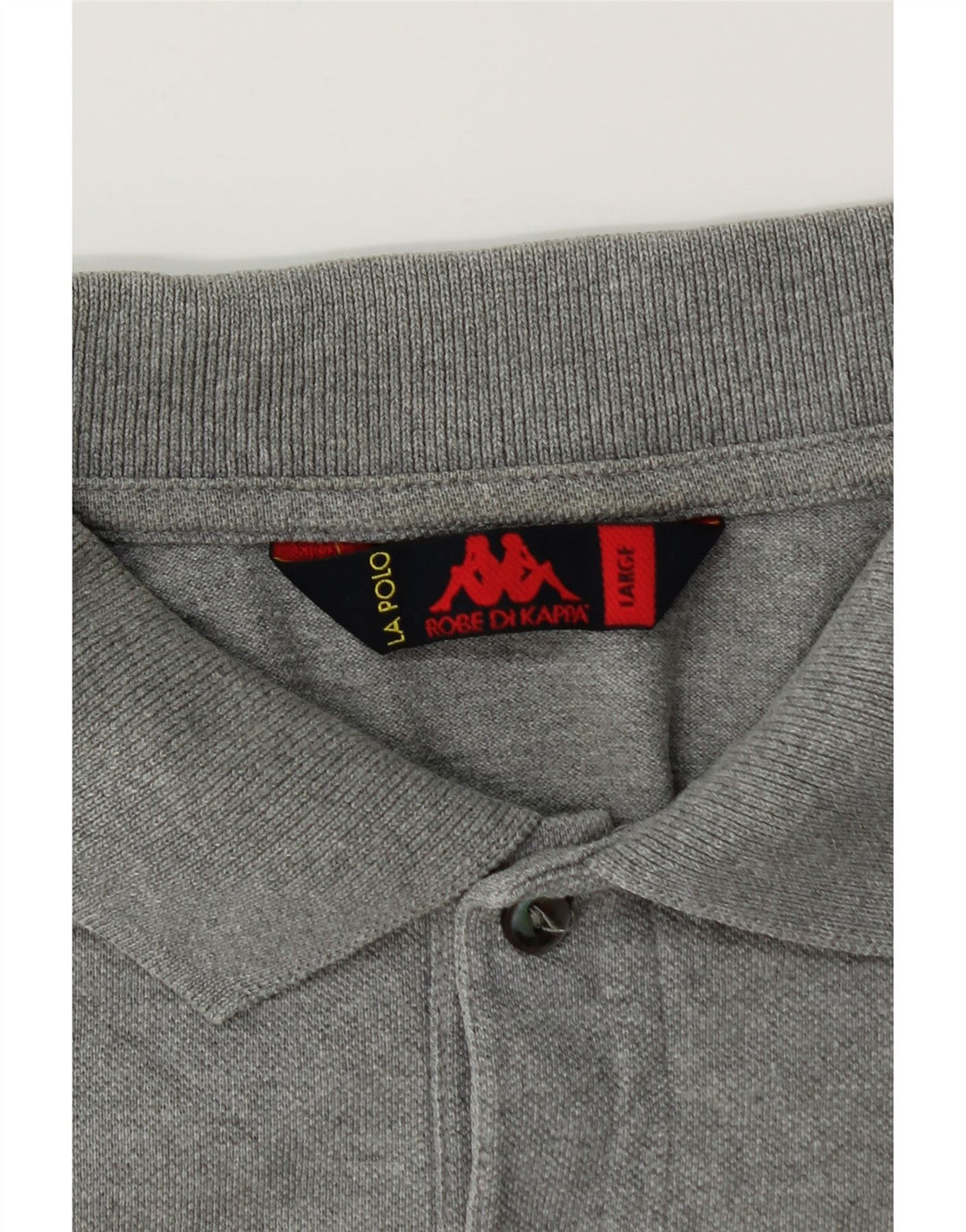 Cămașă polo pentru bărbați KAPPA, mare, gri bumbac