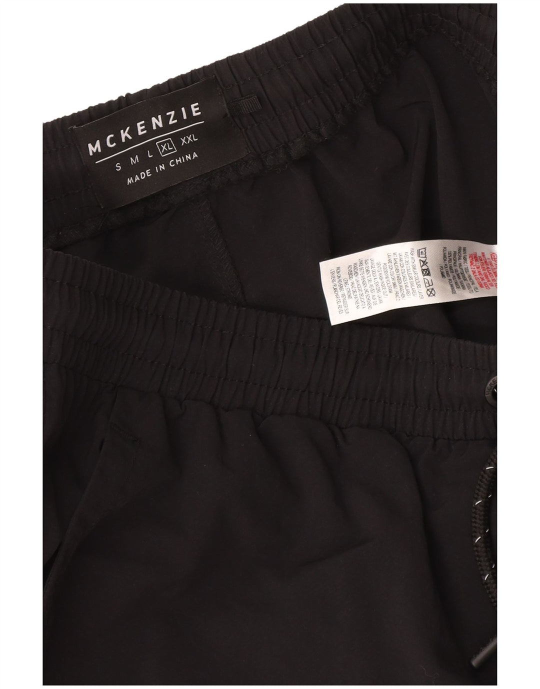 Pantaloni cargo Mckenzie pentru bărbați, XL W36 L30, poliamidă neagră