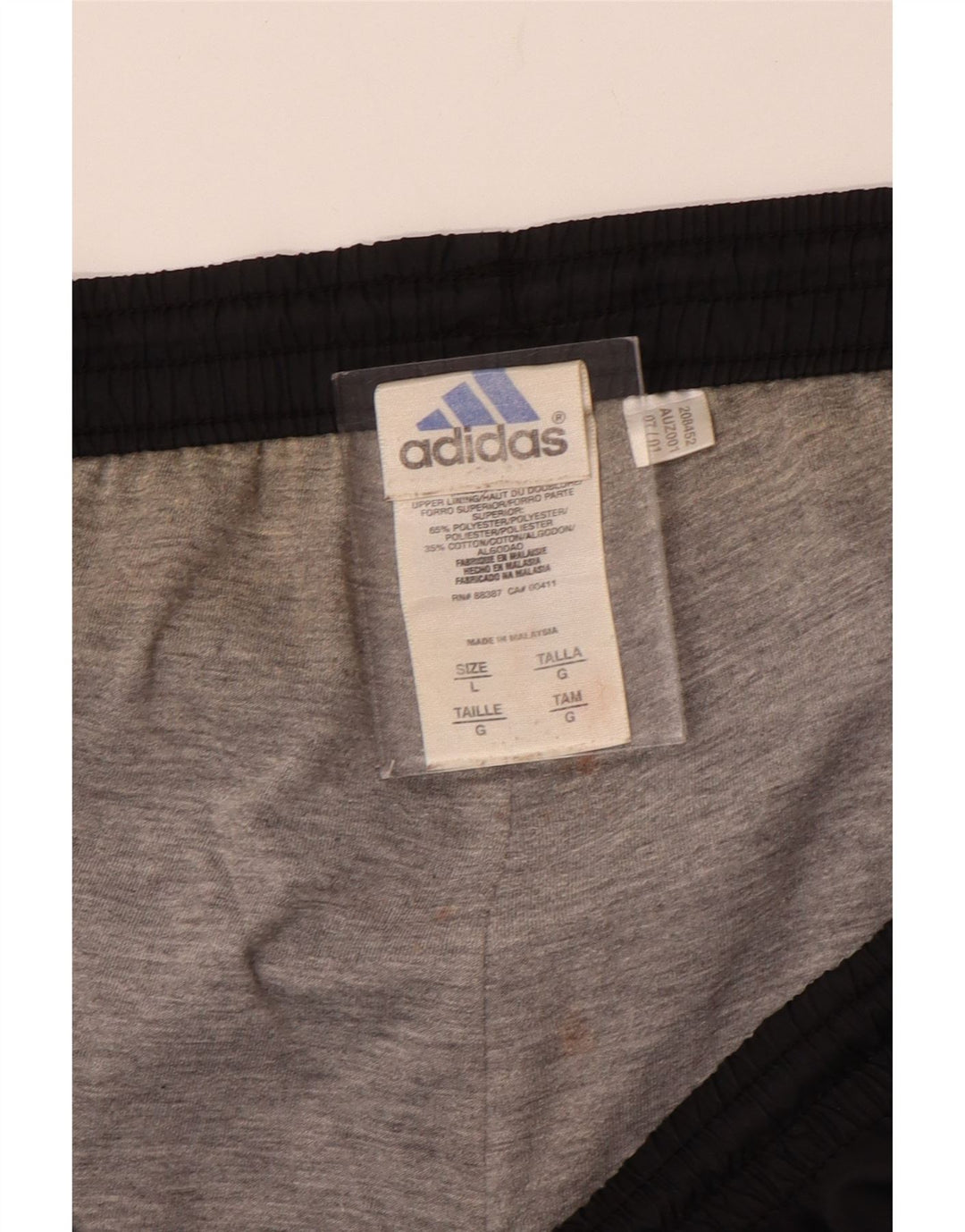 Pantaloni de trening cargo pentru bărbați ADIDAS, mari, negru, poliester