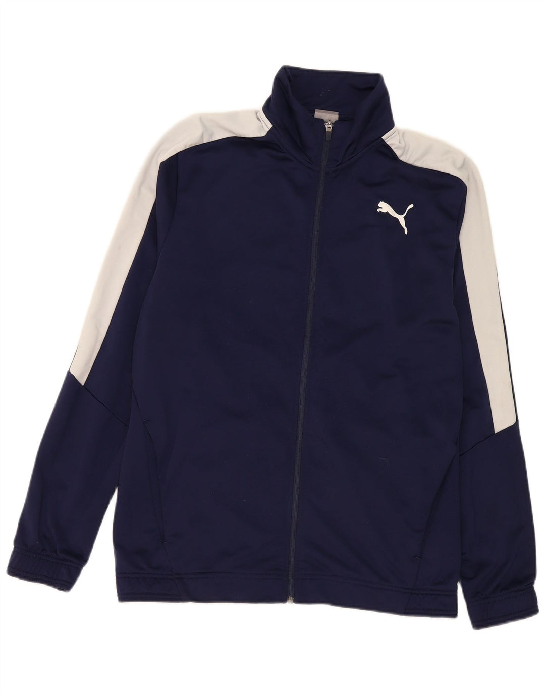 Jachetă de trening pentru bărbați Puma, 2XL, albastru bleumarin, bloc de culoare