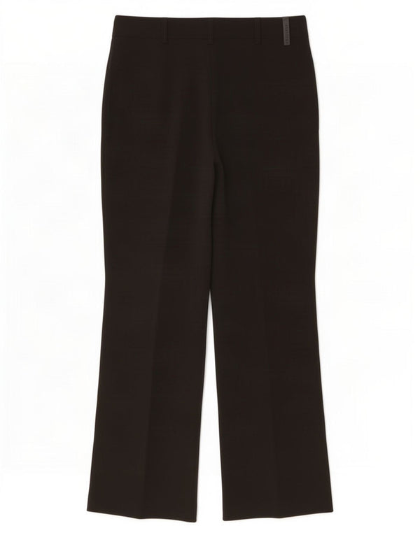 Marks & Spencer Pantaloni casual Bootcut pentru femei UK 12 Medium W30 L30 Negru