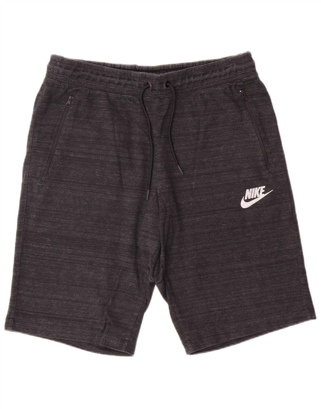 Pantaloni scurți sport Nike pentru bărbați, mari, gri, bumbac