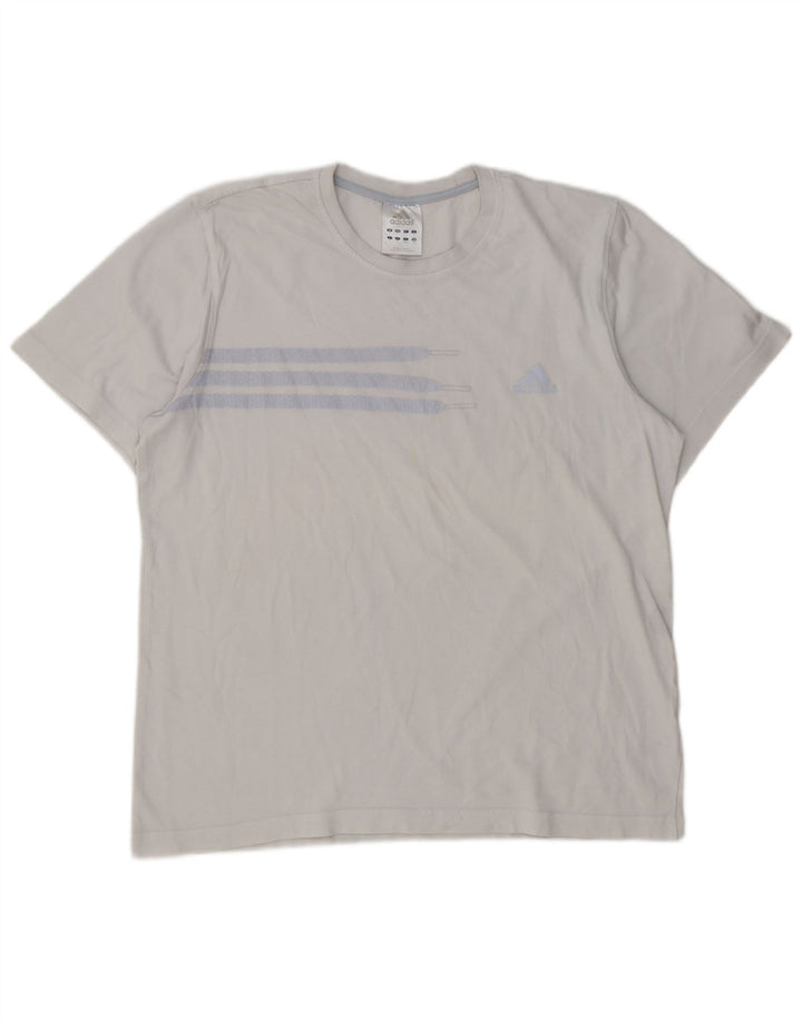 Tricou pentru bărbați Adidas Top mare, albastru, bumbac
