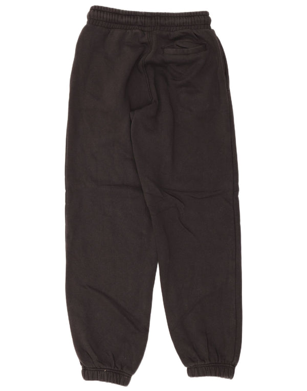 Jack Wills Pantaloni de trening pentru femei Joggeri UK 8 Bumbac negru mic
