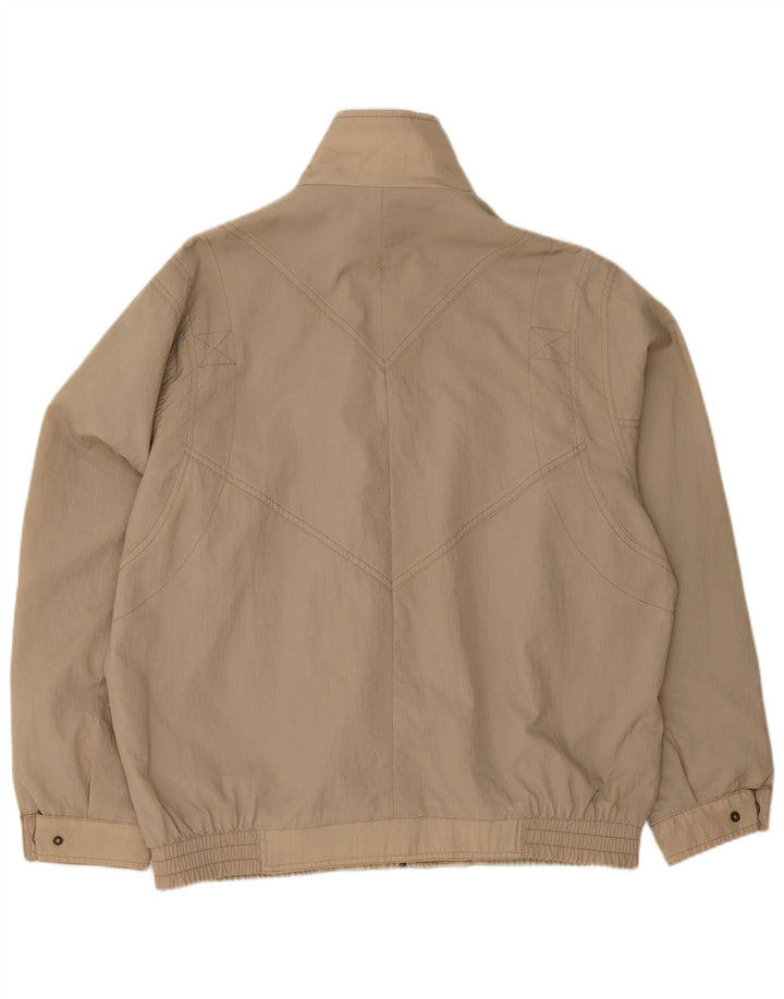 Bomber vintage pentru bărbați UK 42 XL poliester bej