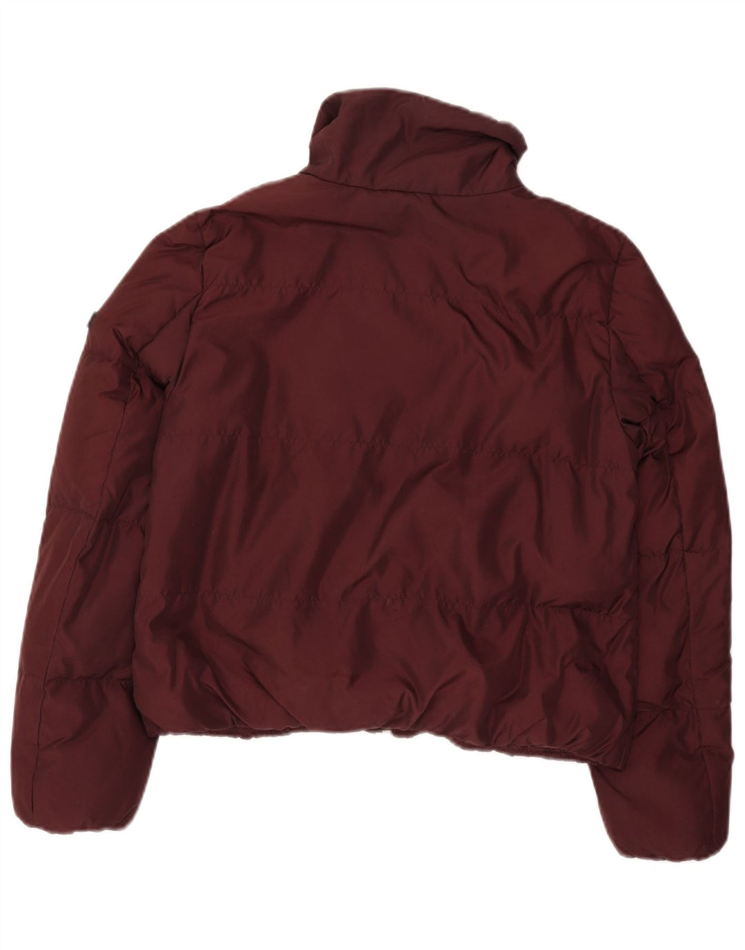 Jachetă căptușită pentru femei Michael Kors UK 14 Medium Burgundy Poliester
