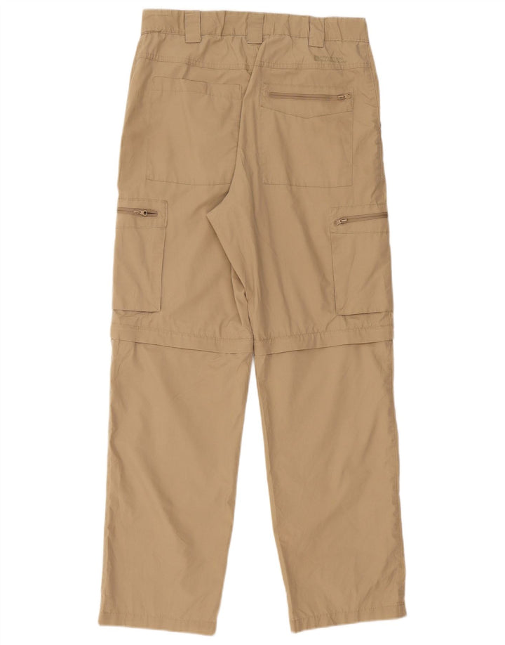 Pantaloni cargo drepti pentru femei Mountain Warehouse L30 L30 poliester bej