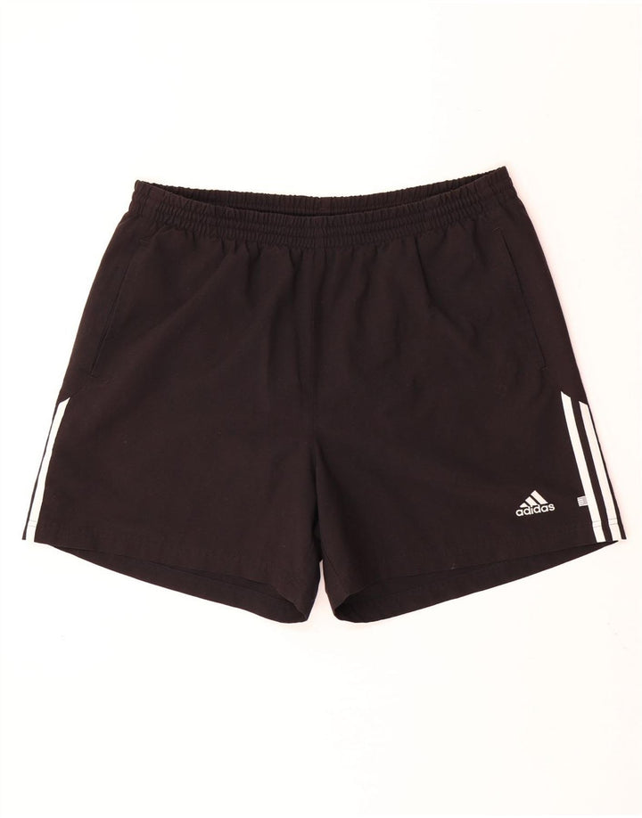 Pantaloni scurți sport pentru bărbați ADIDAS XL poliester negru