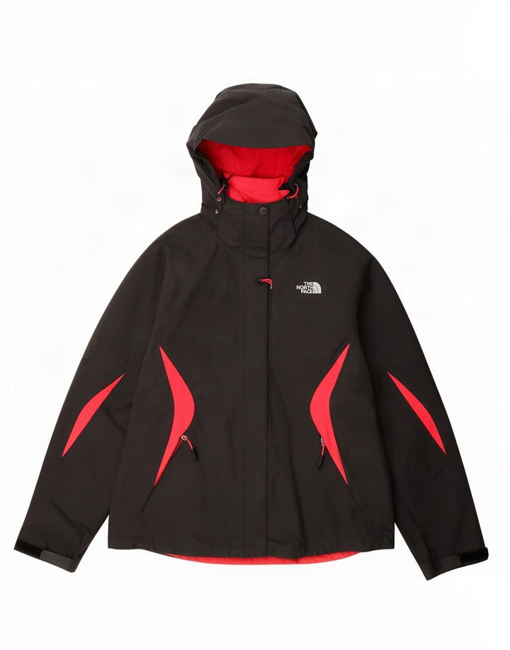 Jachetă de ploaie The North Face Hyvent pentru femei UK 14 Medium Gri Colorblock