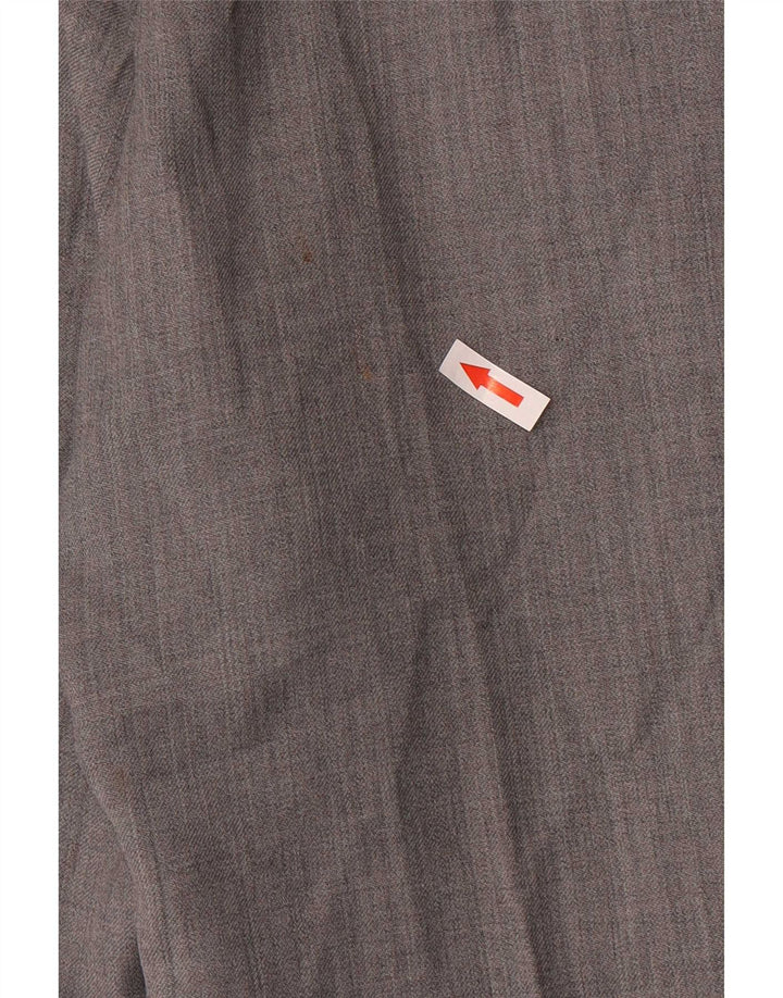 Marks & Spencer Pantaloni drepți pentru bărbați L40 L29 Lână gri