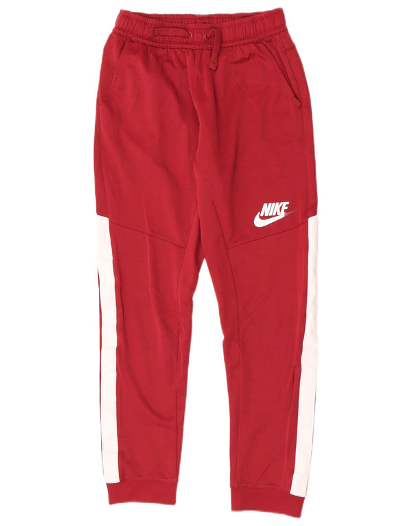 Pantaloni de trening Nike pentru băieți Pantaloni de jogging 13-14 ani XL Burgundy Colorblock