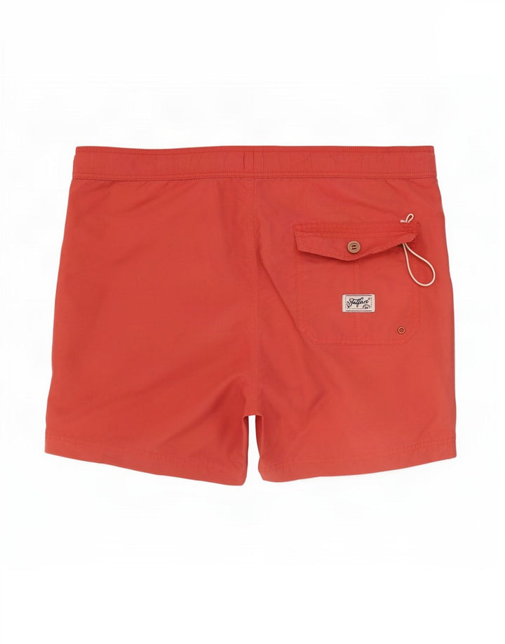 Pantaloni scurți de înot pentru bărbați Fat Face, mare, roșu, bumbac