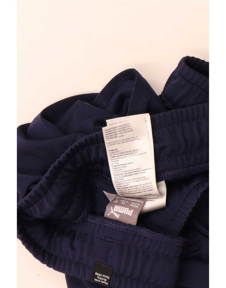 Puma Băieți Pantaloni Trening Pantaloni Joggeri 15-16 Ani Bleumarin Poliester