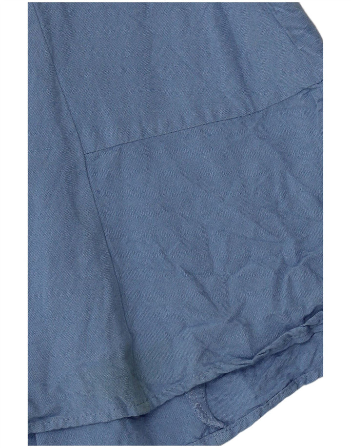 Costum pentru femei Zara UK 12 Medium Blue Viscose