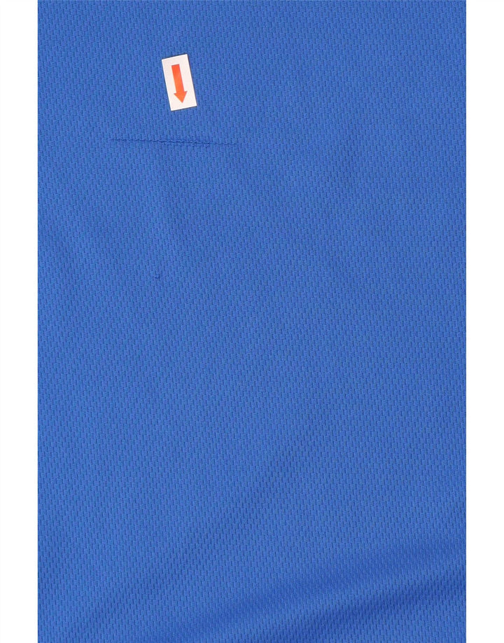 Tricou pentru bărbați Nike Dri Fit Top mare, albastru, poliester
