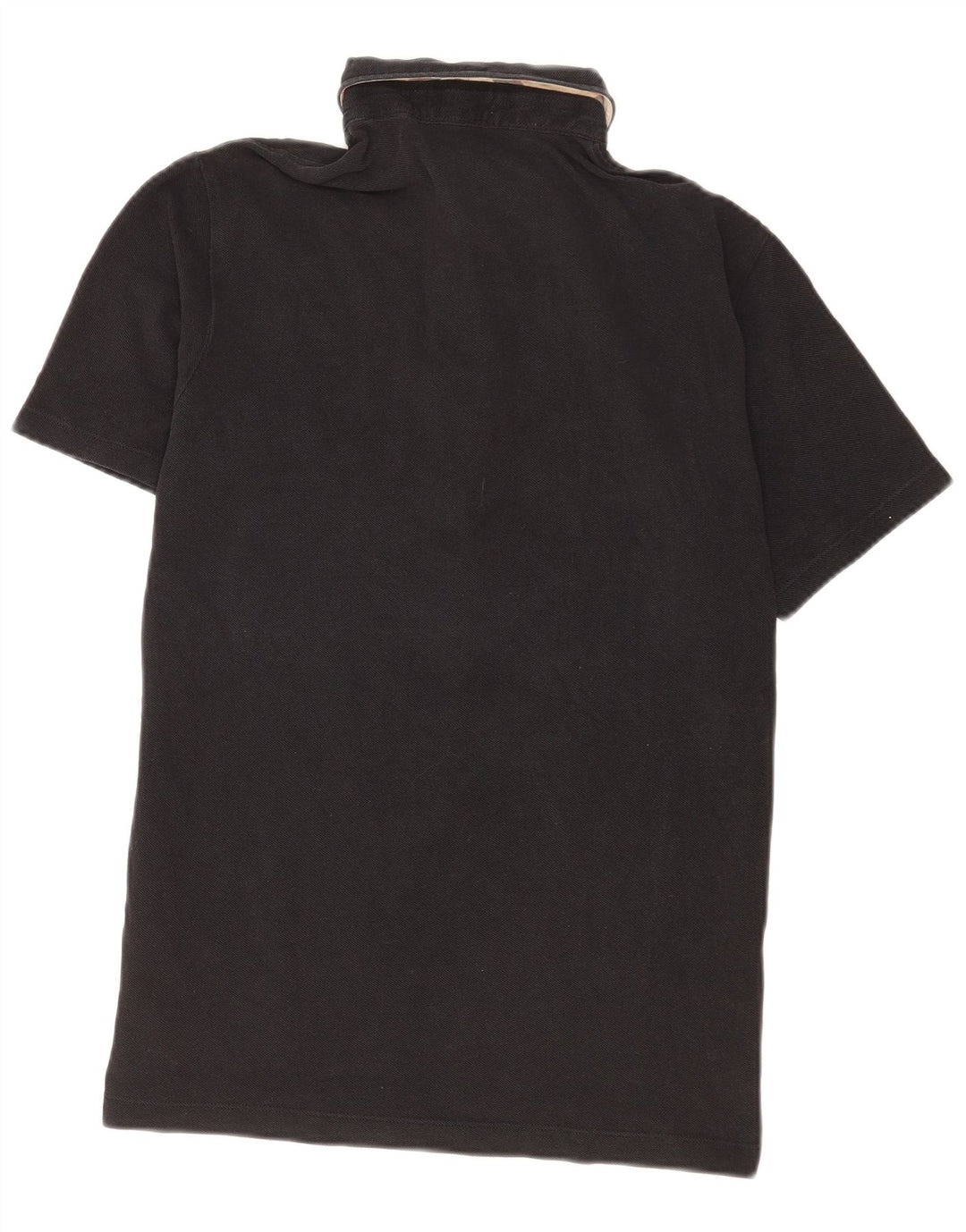 Tricou polo pentru bărbați Burberry, mediu negru