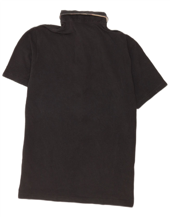 Tricou polo pentru bărbați Burberry, mediu negru
