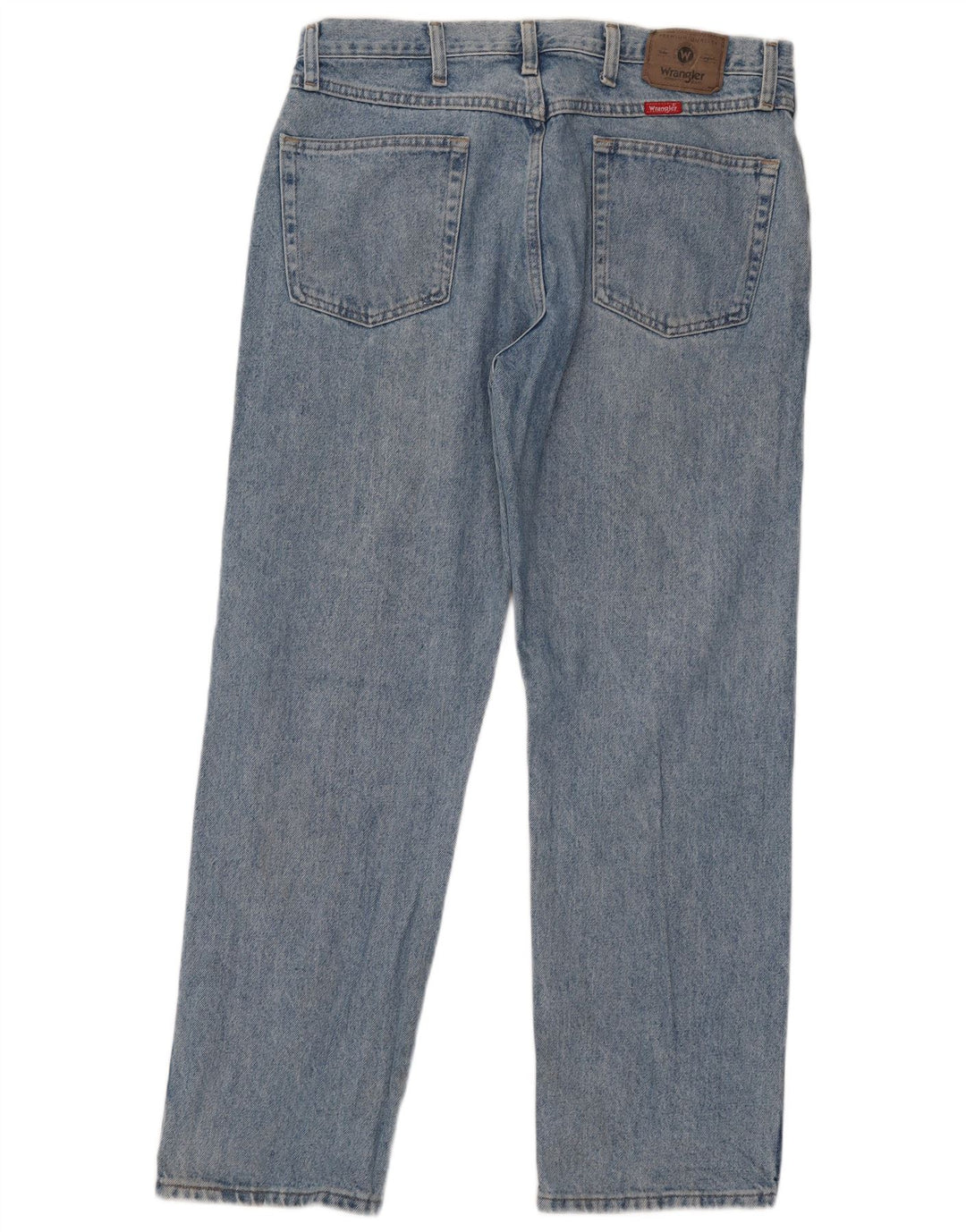 Blugi drepti pentru bărbați Wrangler W36 L30 Bumbac albastru