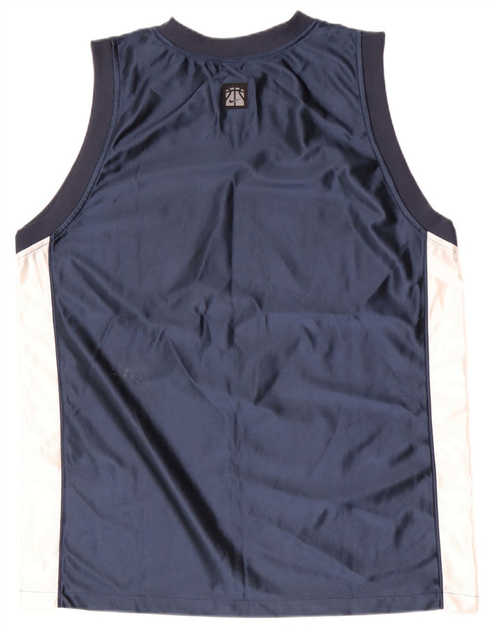 Vestă pentru bărbați NIKE UK 39/41 Medium Bleumarin Poliester color bloc