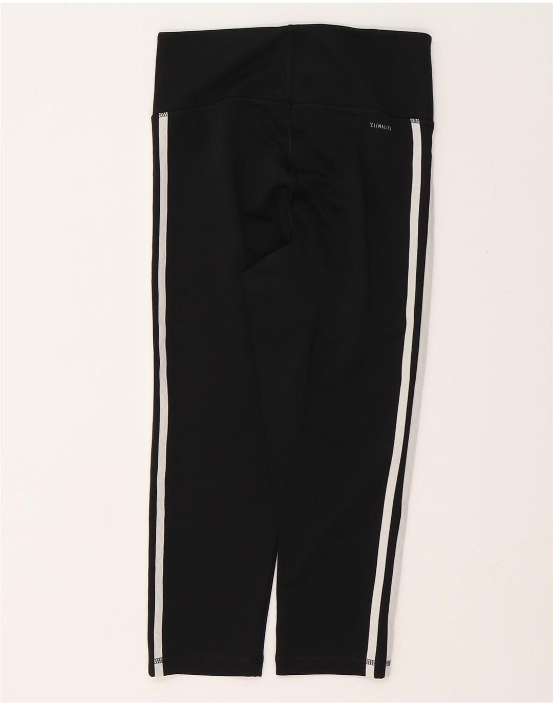 Leggings ADIDAS Climalite Capri pentru femei UK 8/10 Small Black