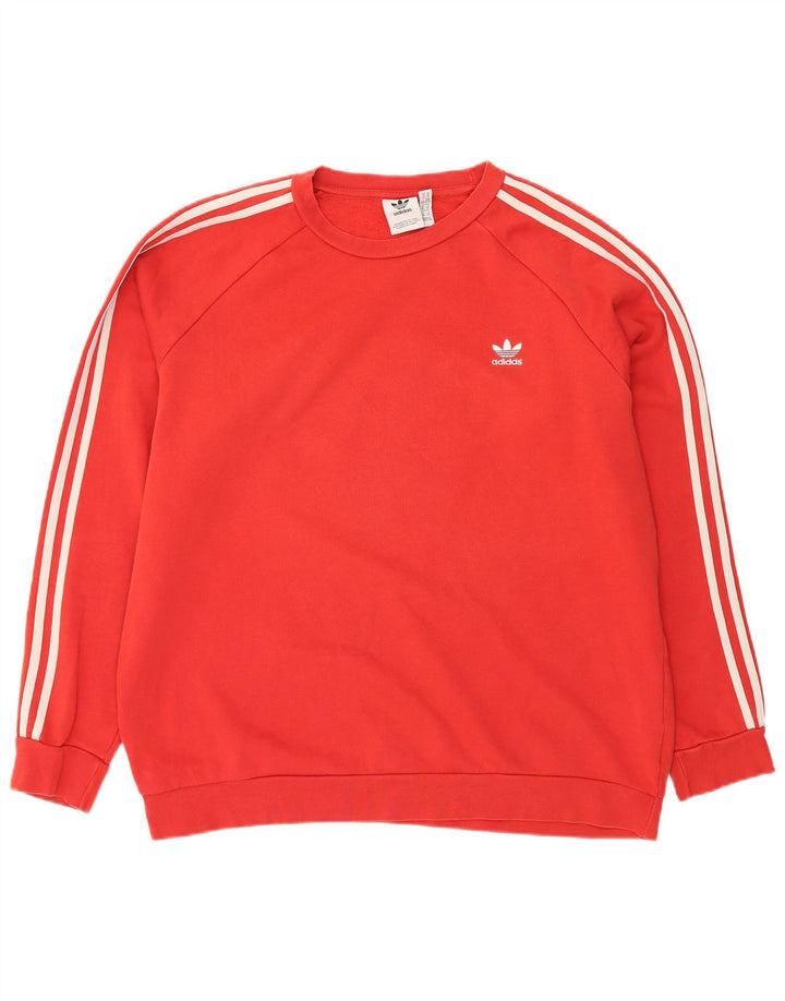 Hanorac pentru bărbați ADIDAS Jumper XL bumbac roșu