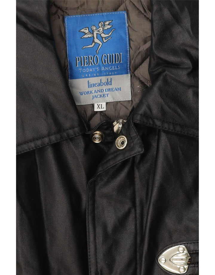 Piero Guidi Jachetă Utilitară pentru bărbați UK 42 XL Negru