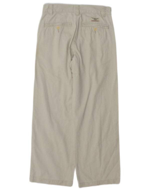 Pantaloni chino cu picioare largi Polo Ralph Lauren pentru băieți 9-10 ani W24 L24 bej