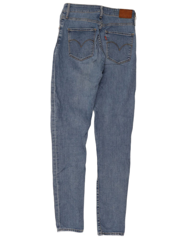 Blugi skinny cu talie mare Levi's 721 pentru femei W28 L31 albastru